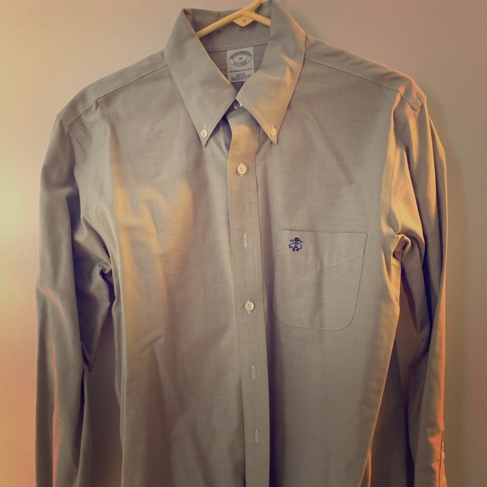 Brooks Brothers - Mens Oxford Shirt - Sz: M